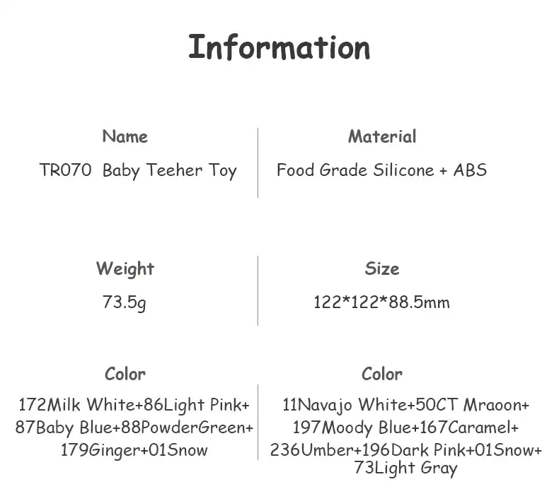 FANCY BABY TEETHER & RATTLER - secondary