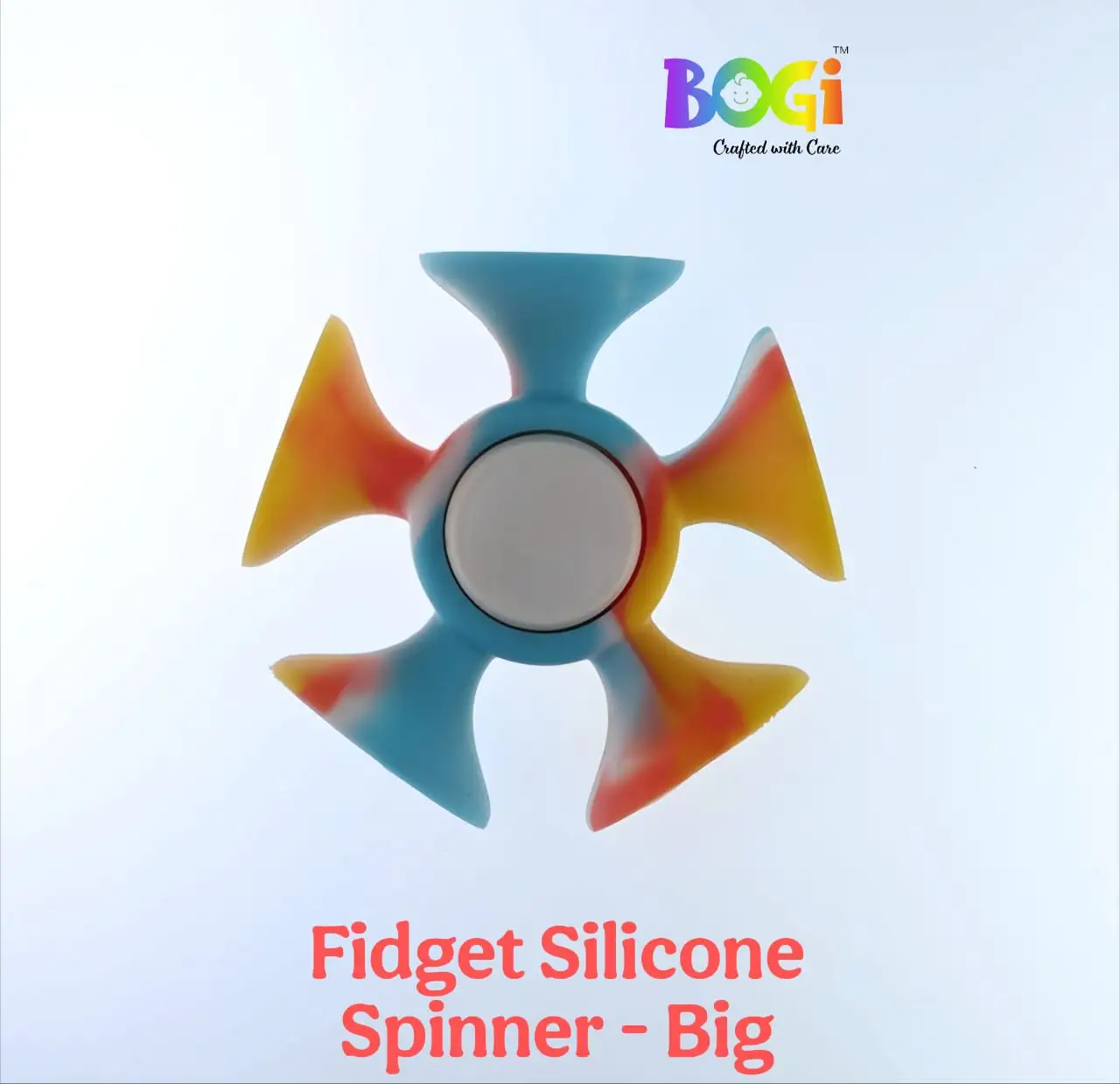 FIDGET SILICONE SOFT SPINNER-BIG
