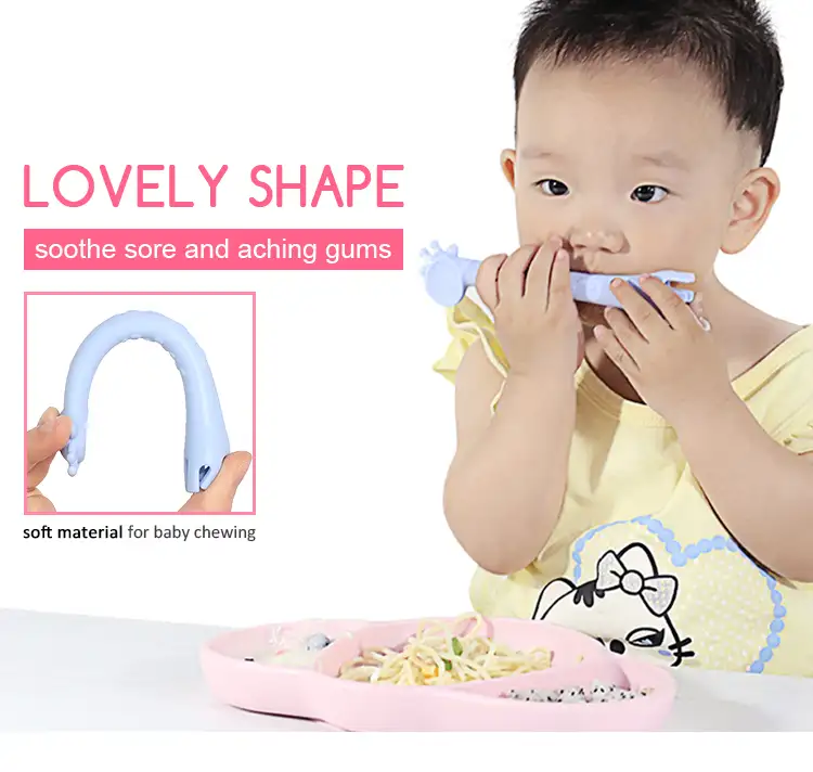 BABY TRAINING SPOON - GIRAFFE SHAPE - secondary