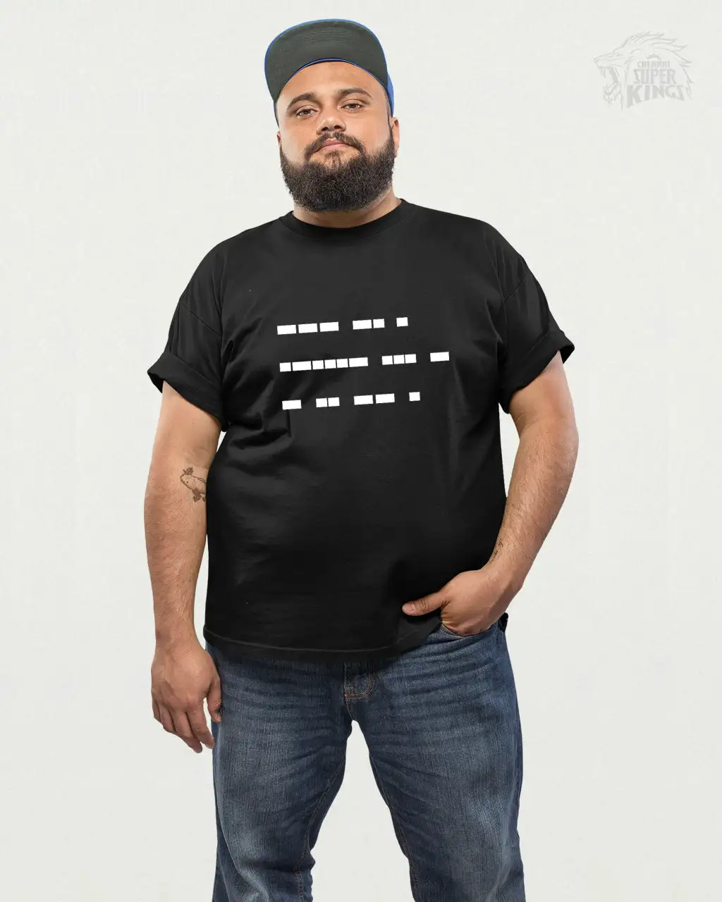 MS Dhoni Morse Code T-Shirt – ‘One Last Time’ Limited Edition - secondary