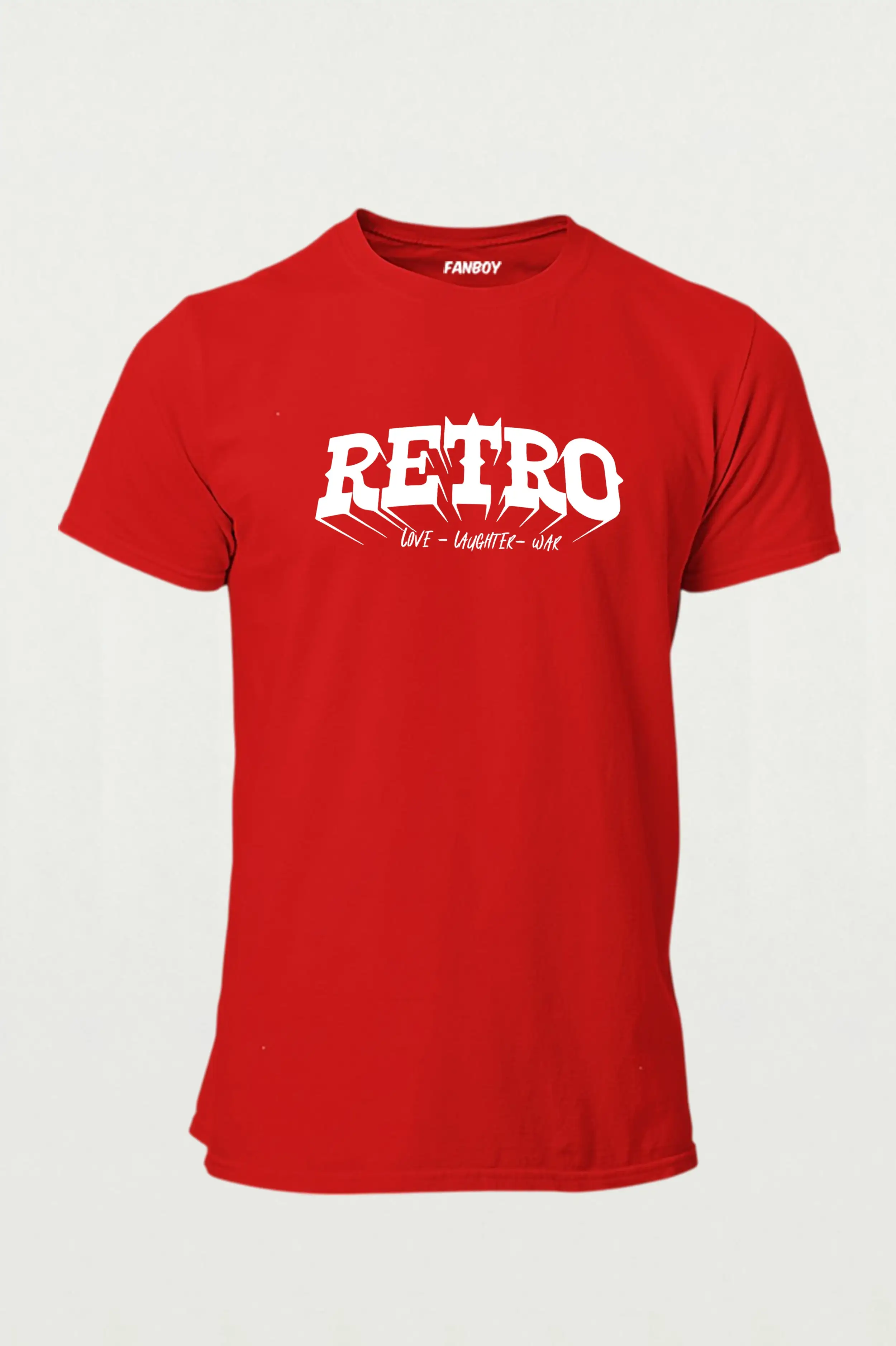 Retro Logo T-Shirt | Surya Fanboy T-shirt Red