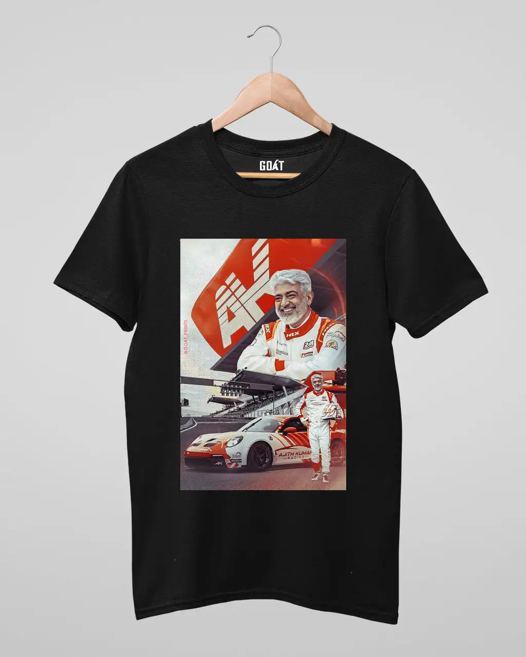 Ajith Kumar Racing Edition T-shirt - Premium White - secondary