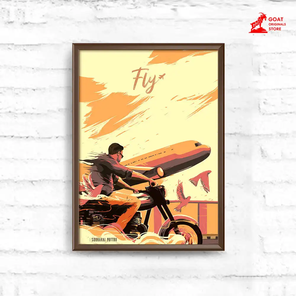 soorarai pottru - Fly -DREAM catcher Wall poster - secondary