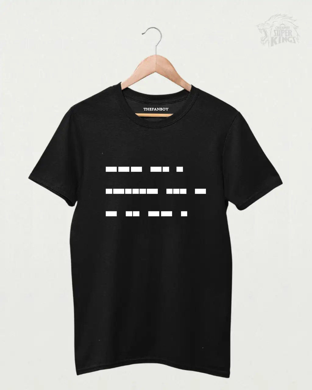 MS Dhoni Morse Code T-Shirt – ‘One Last Time’ Limited Edition