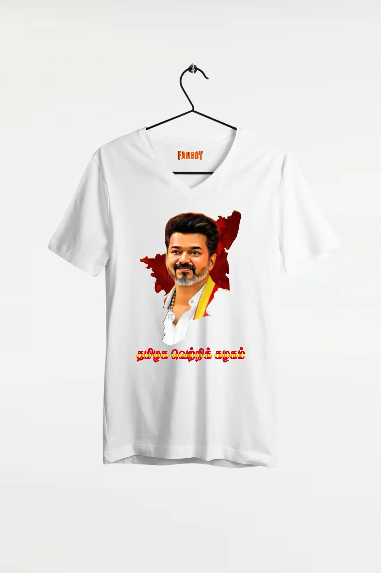 TVK VIJAY T-shirt - Classic V Neck