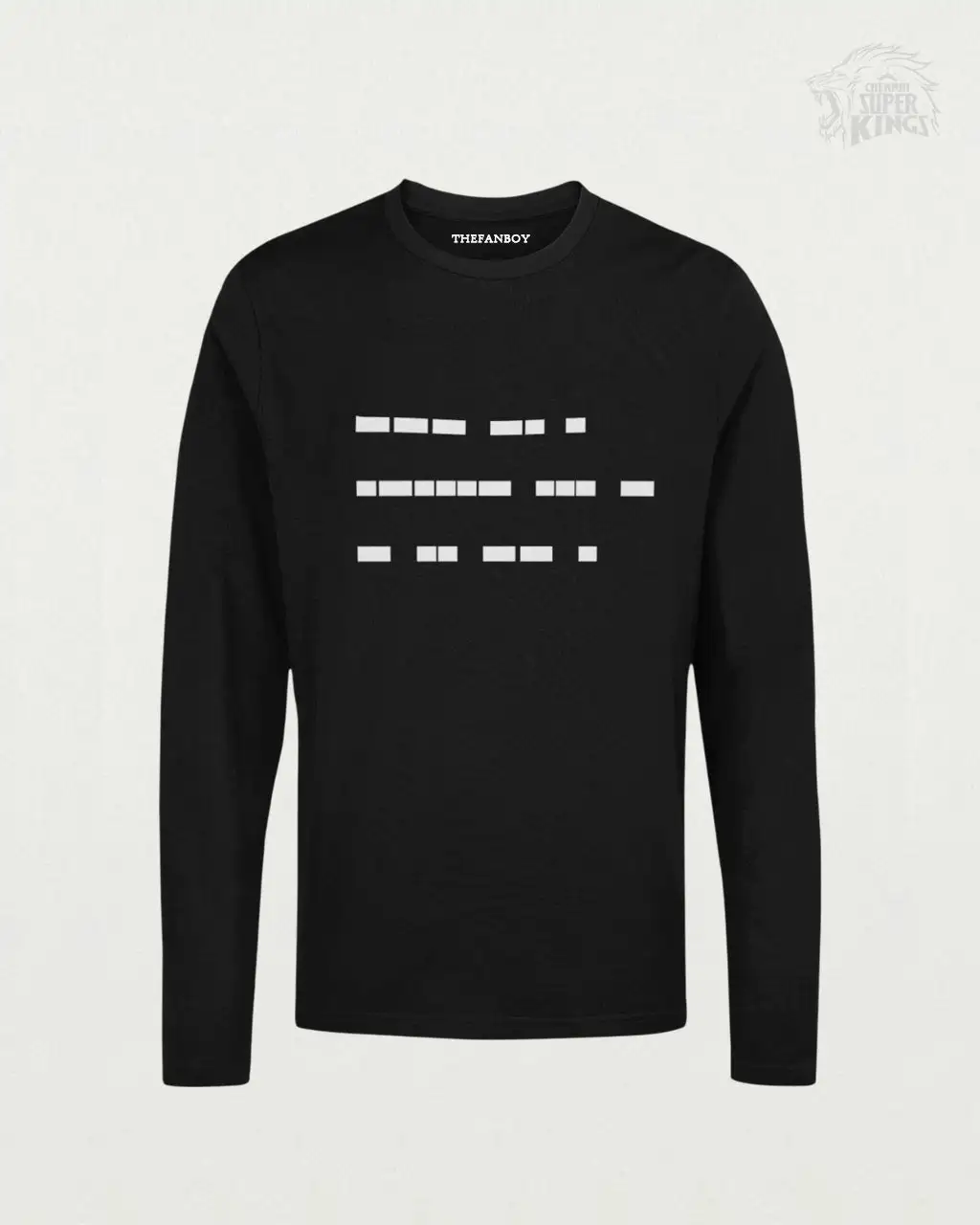 One Last Time Morse Code Full sleeve T-Shirt –  Limited Edition