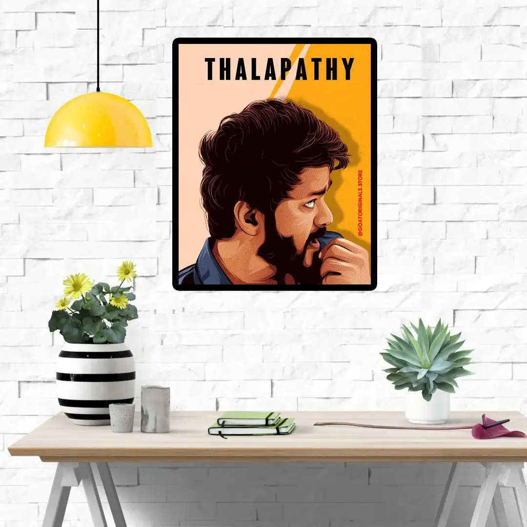 Thalapthy Vijay - Master wall poster