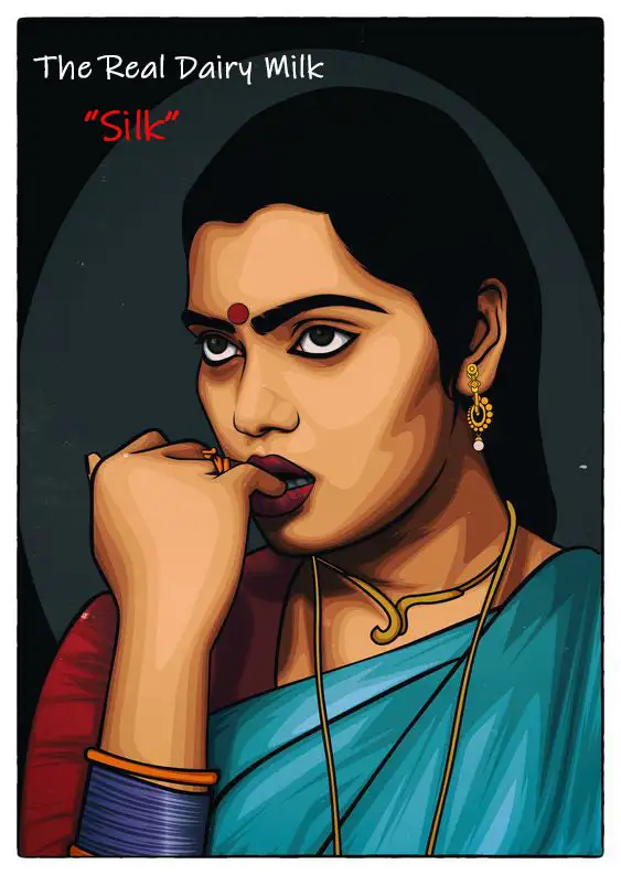 Silk Smitha G.O.A.T Wall poster - secondary