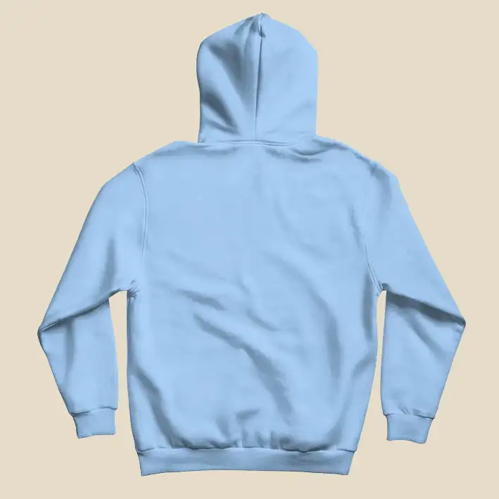 MEN HOODIES - BABY BLUE - secondary