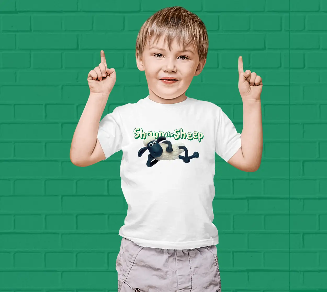 Shaun the Sheep - Cartoon Printed t shirt - secondary