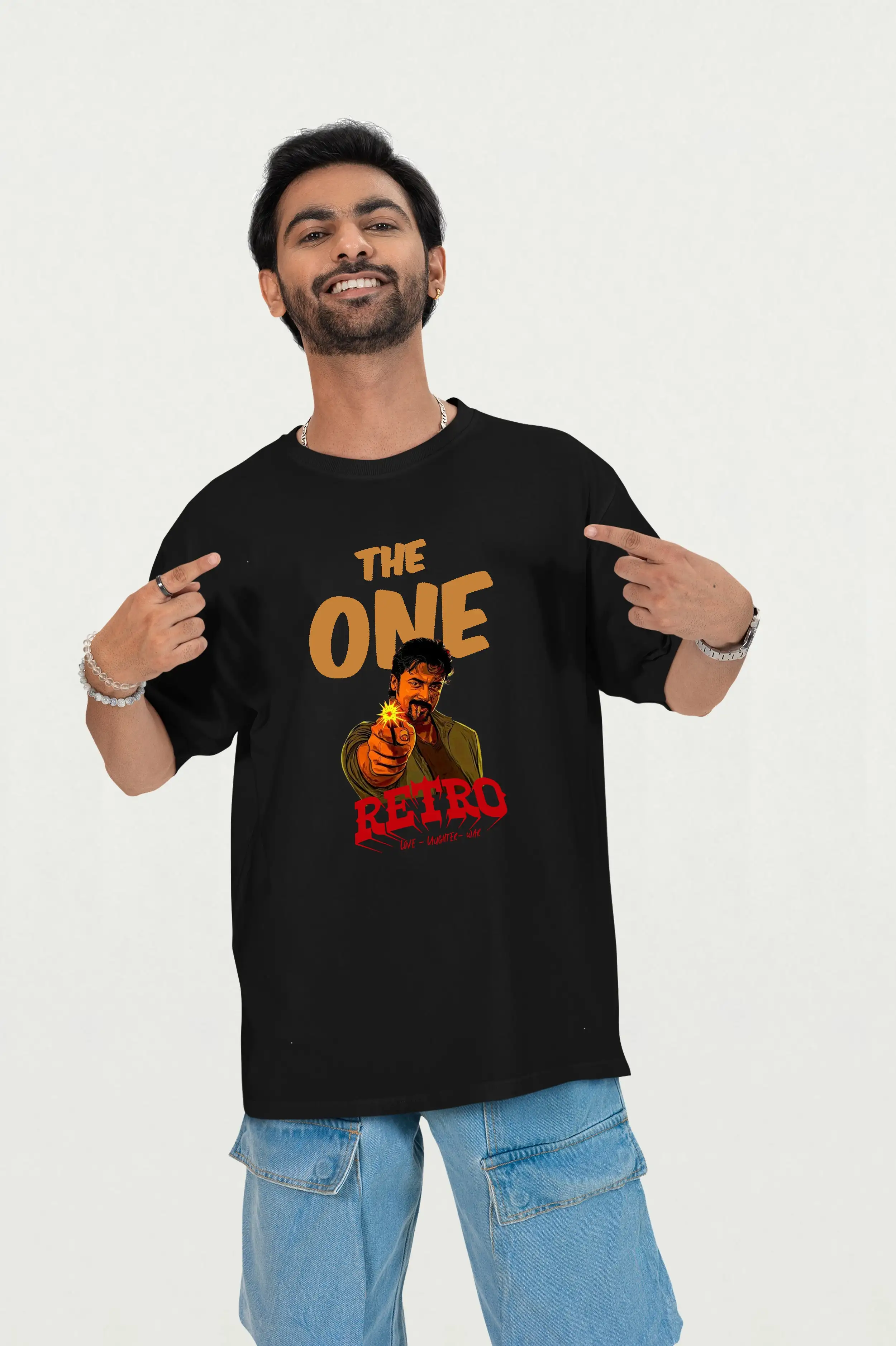 The One T-Shirt | Retro movie fan boy T-shirt - secondary