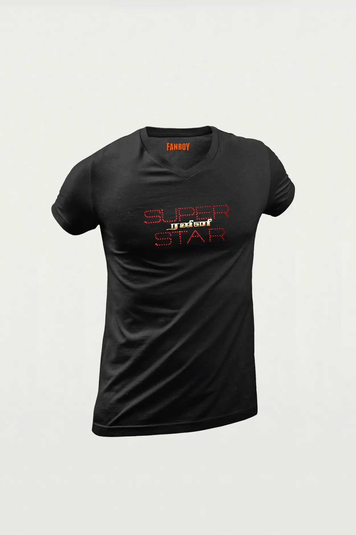 Super Star Rajini T-shirt - Classic V Neck - secondary