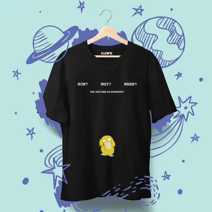 How-When-Why? Did I become an engineer? – Engineering oversized T-Shirt