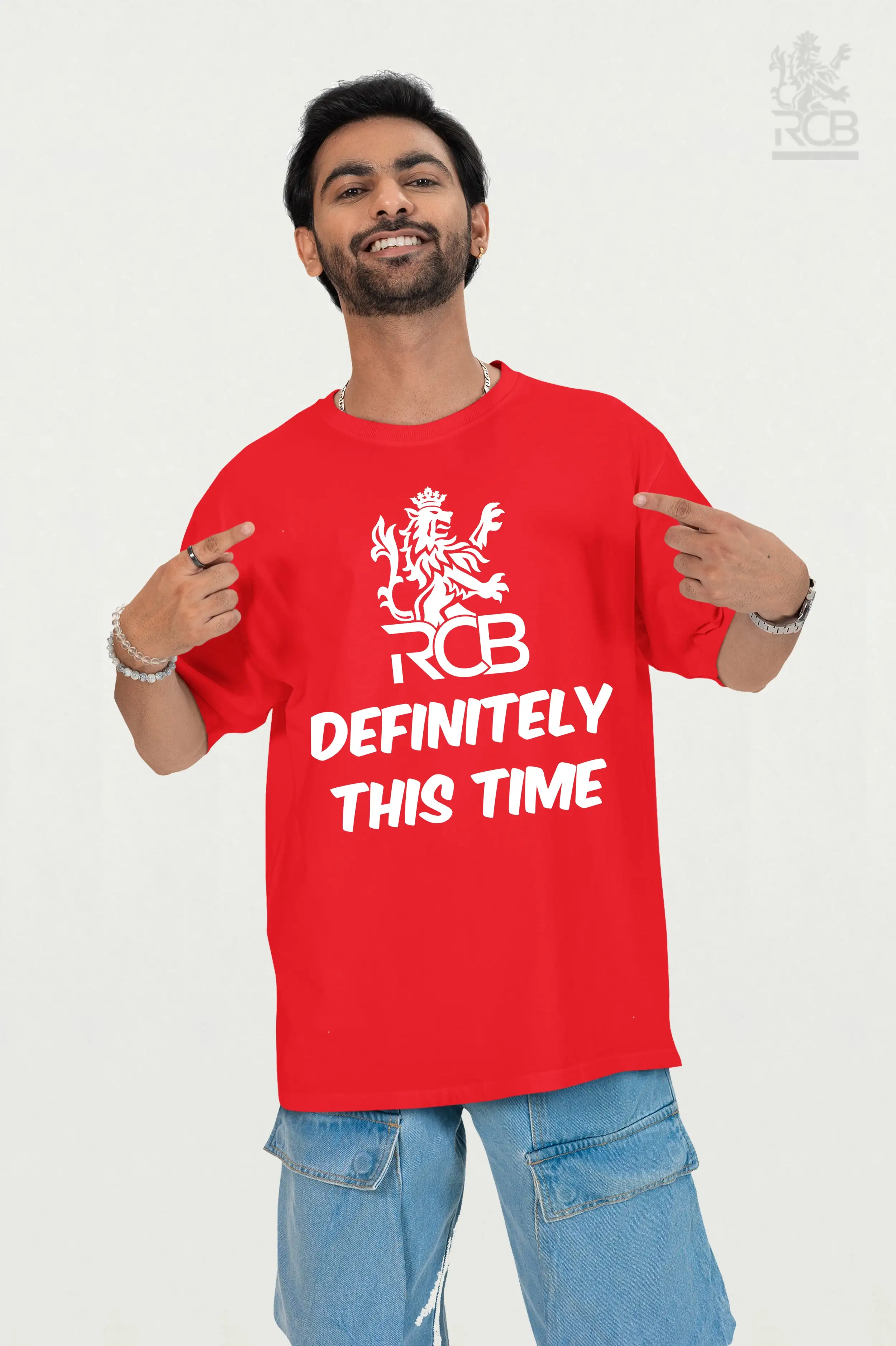 Definitely This Time RCB T-Shirt -Most selling