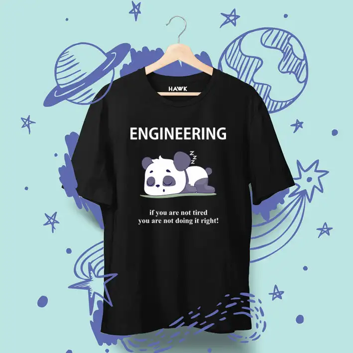 Tired Of Engineering – Engineering  oversized T-Shirt