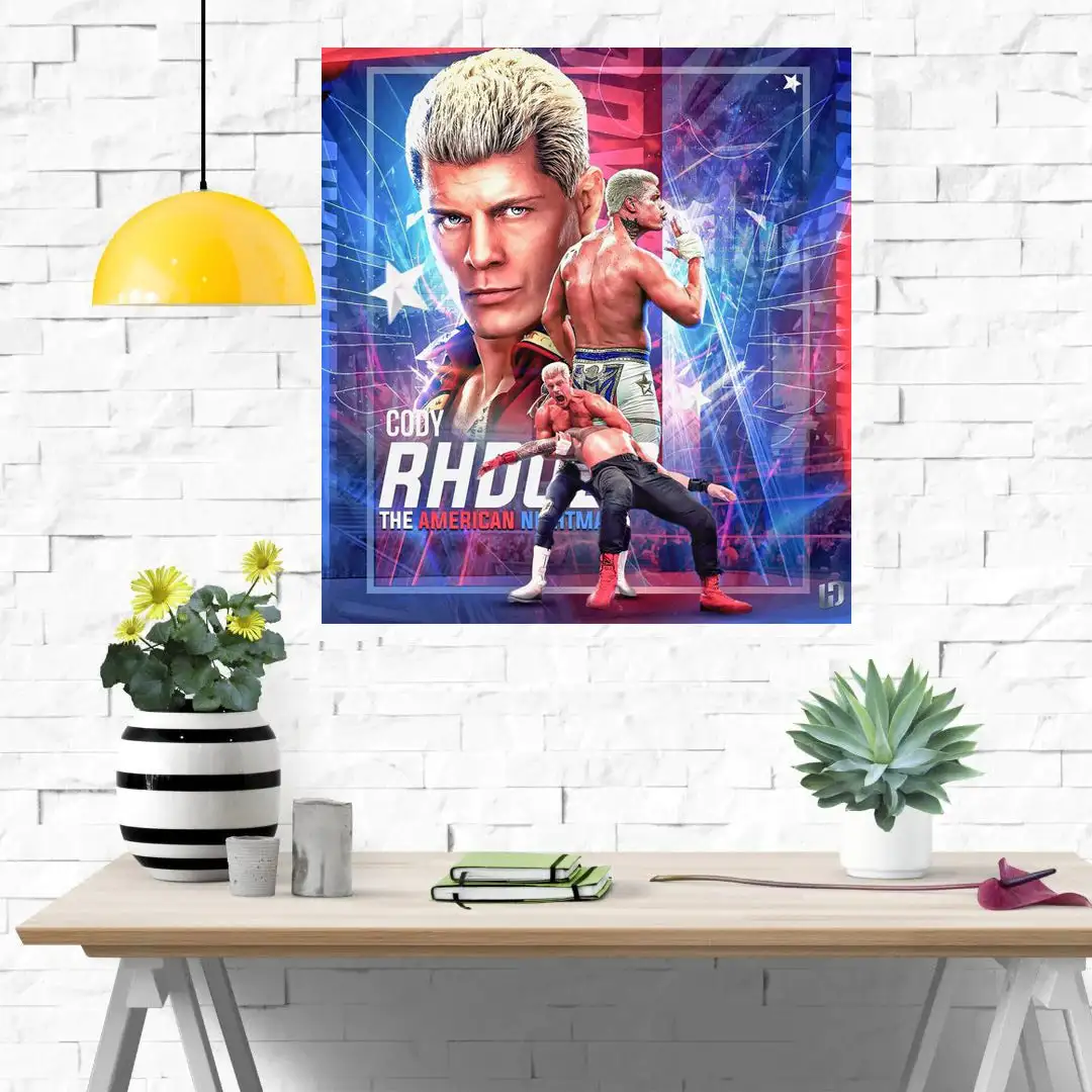 WWE Cody Rhodes - american nightmare Wall poster - secondary