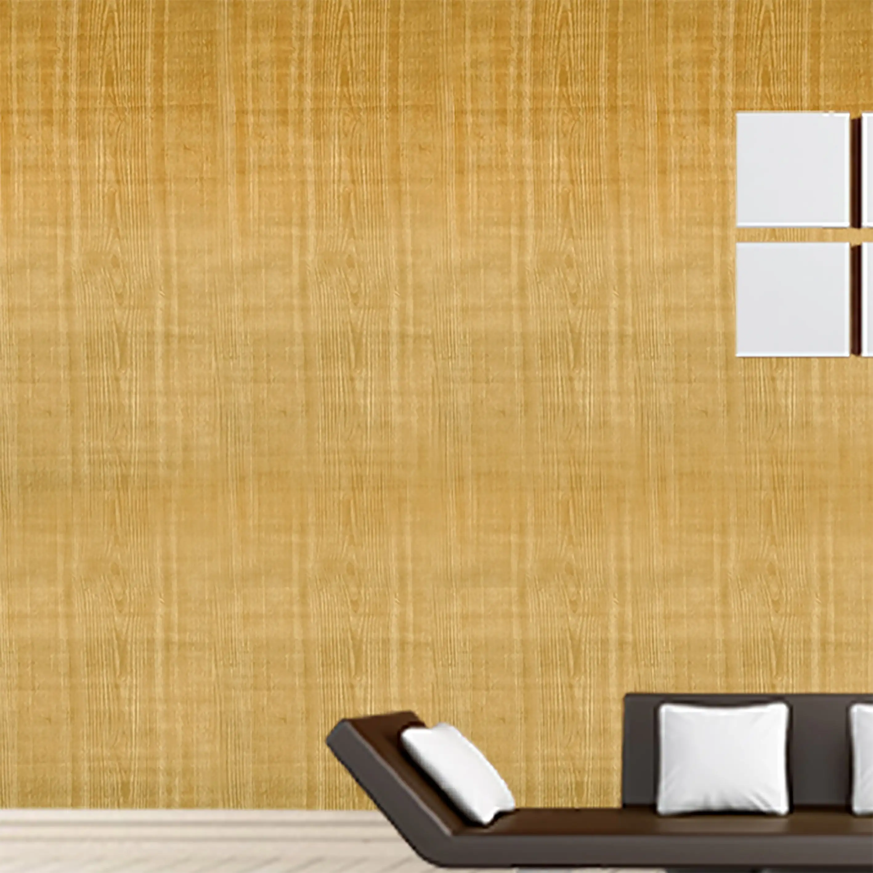 Decorative Wood-finish Wallpaper - secondary
