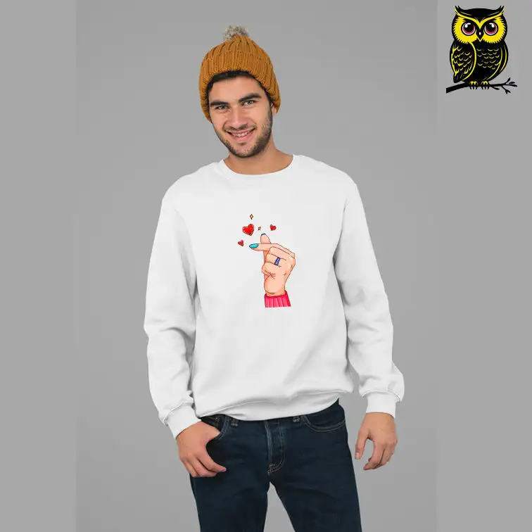 Heart Snip Sweatshirt