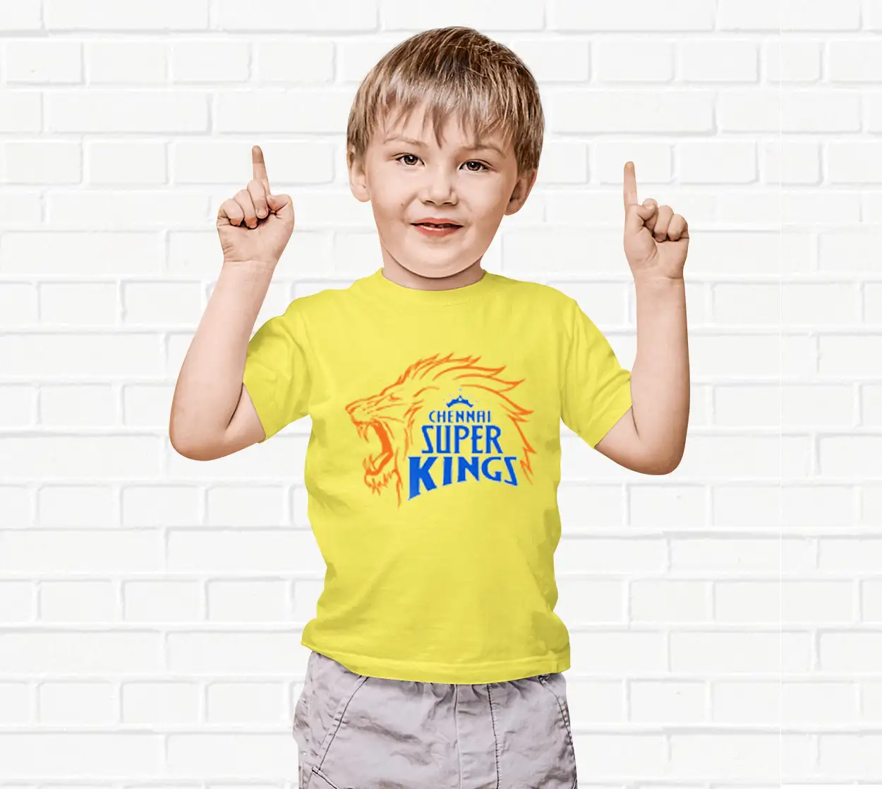 Chennai super Kings - CSK IPL T-Shirts for Kids