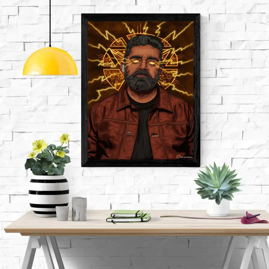 Ulaganayagan kamal Haasan Wall poster