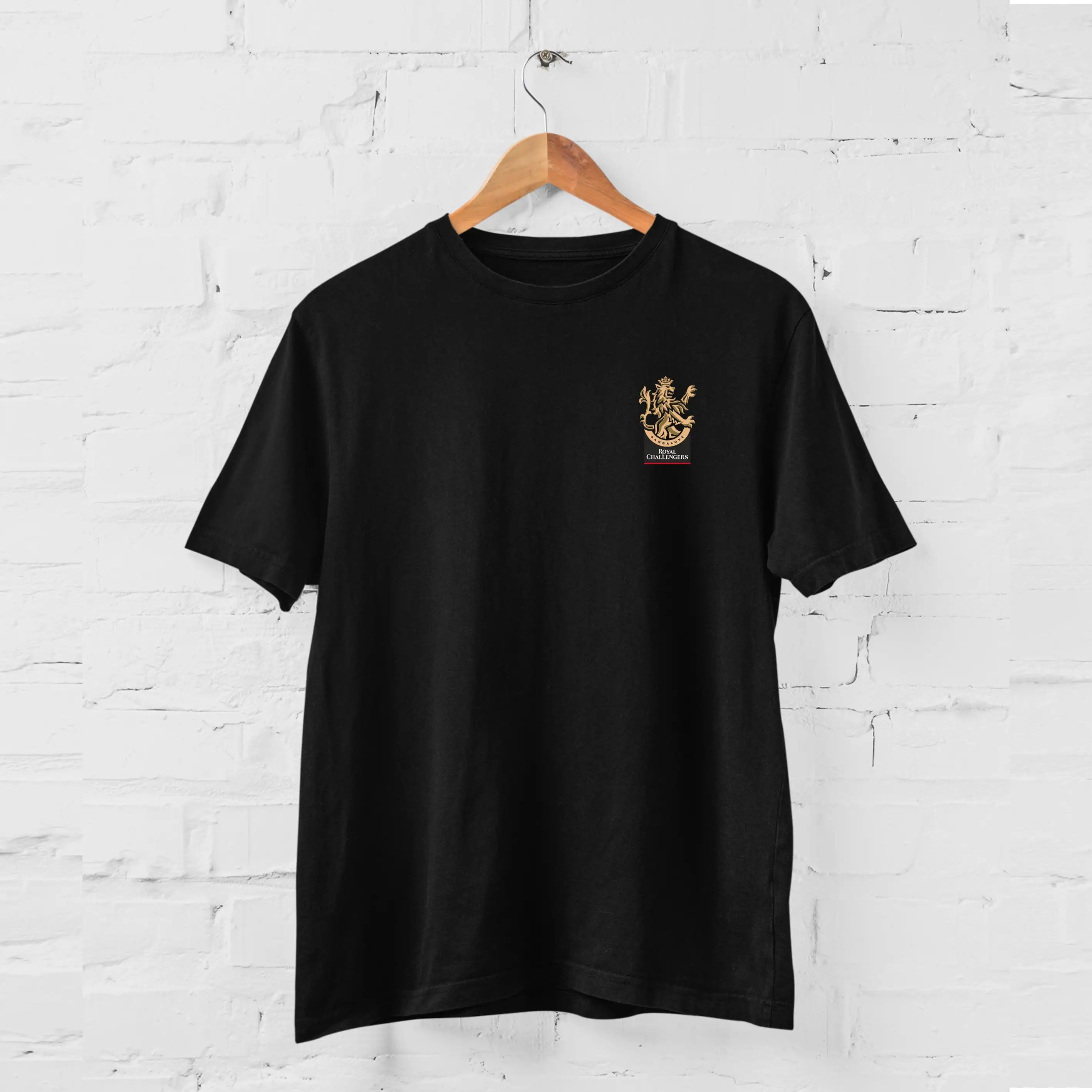 RCB FAN T-shirt Black