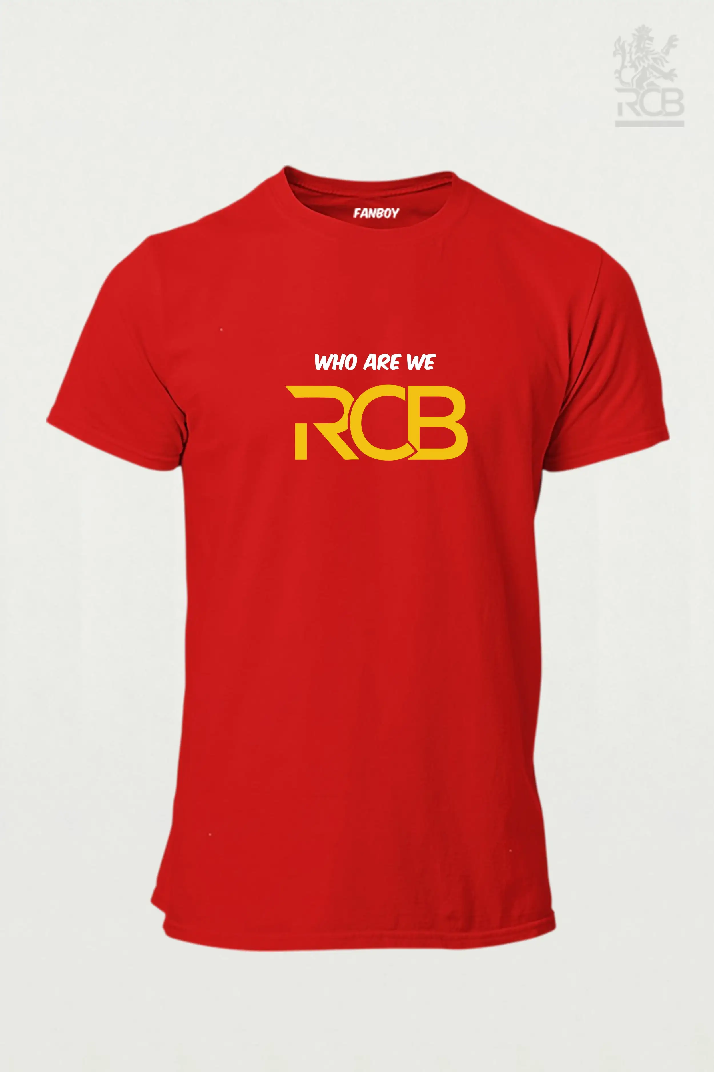 WHO ARE WE - RCB FAN T SHIRT - secondary
