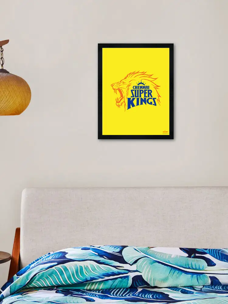 Chennai Super Kings CSK IPL Team 2025 Poster