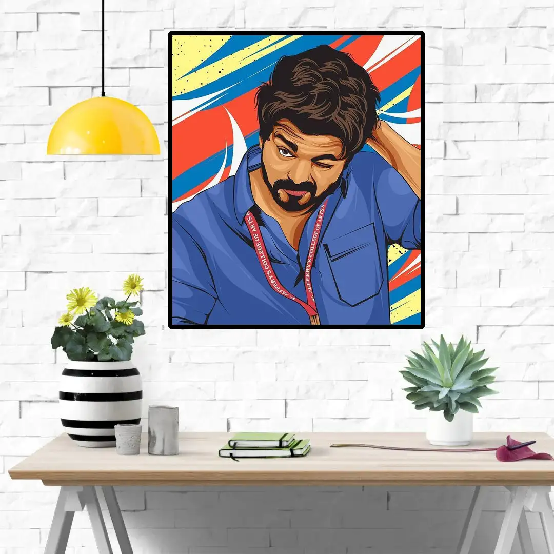 Thalapthy Vijay - Master Movie wall poster