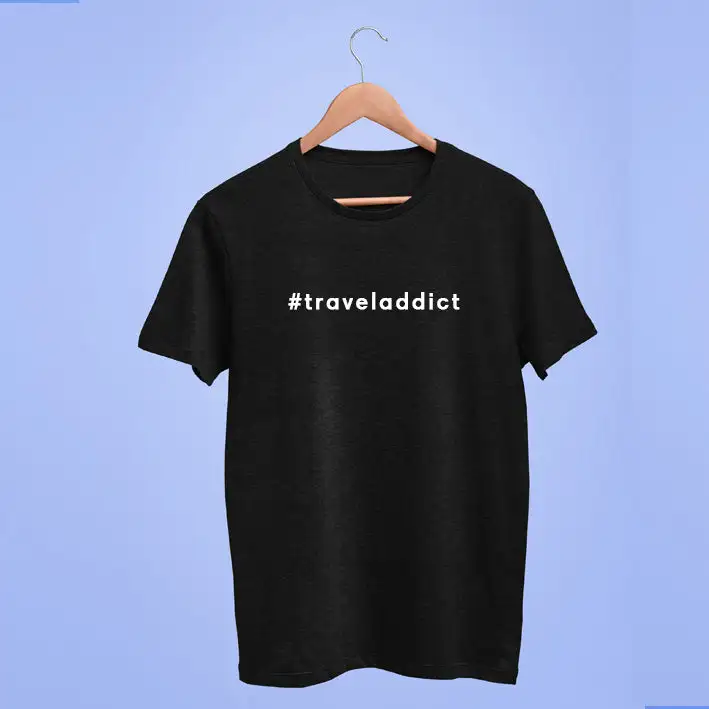 Travel Addict – Travel Tshirt - secondary