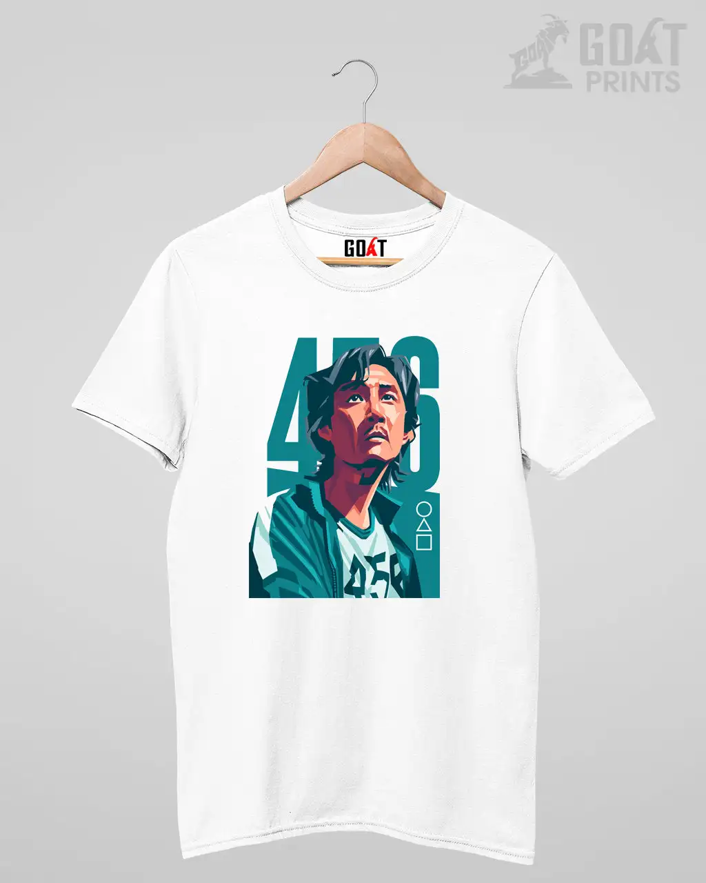 Squid Game T-shirt player  456