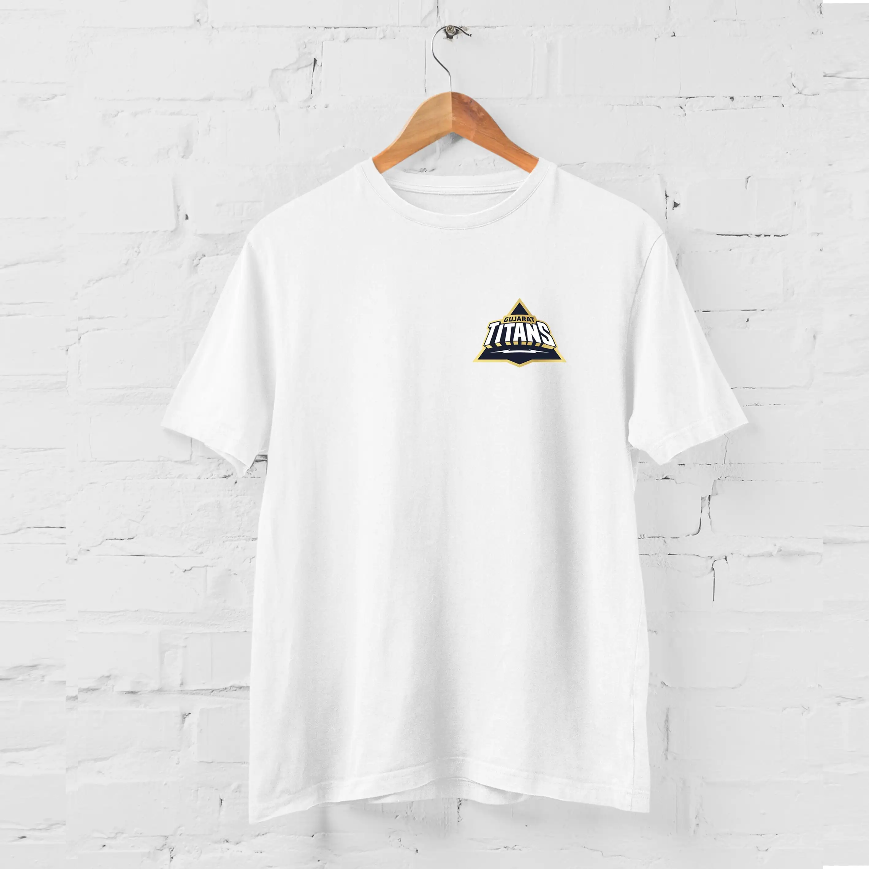 Gujarat Titans IPL FAN  T-Shirts WHITE - secondary