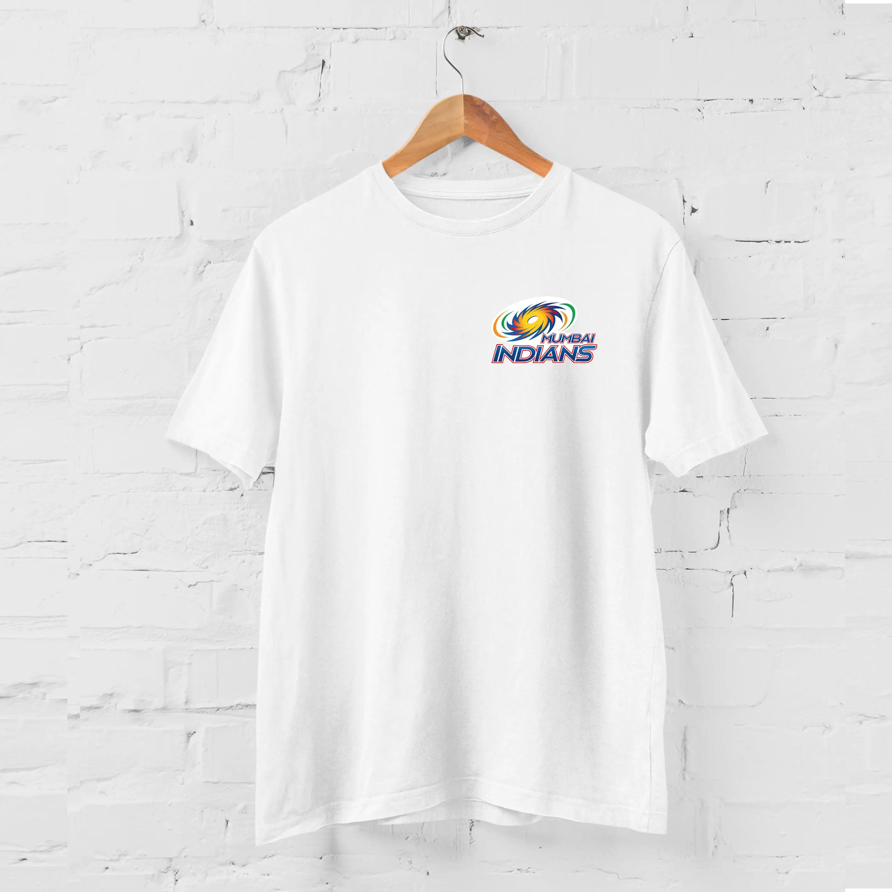 MUMBAI Indians -MI FAN T SHIRT WHITE