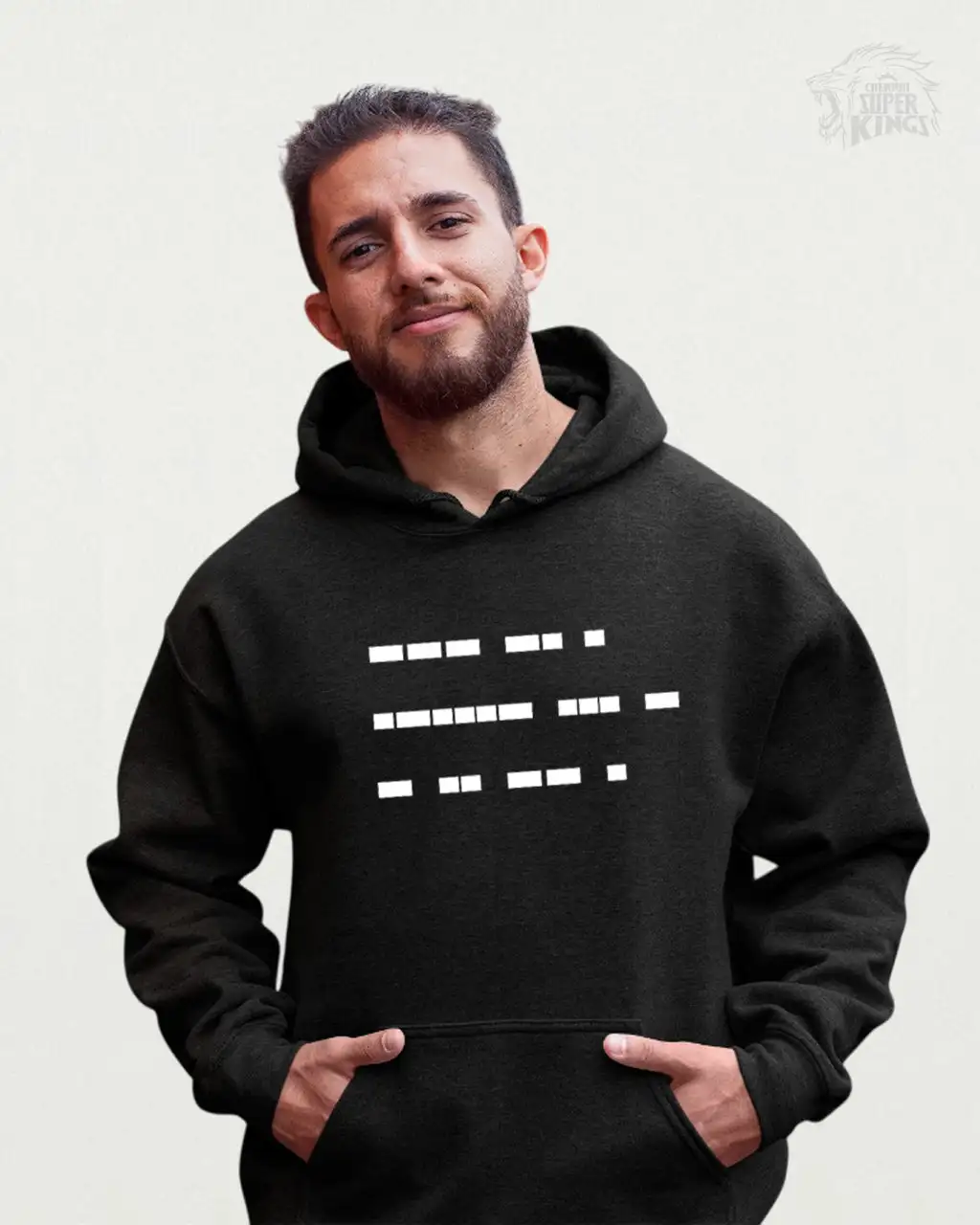 MS Dhoni Morse Code Hoodie – ‘One Last Time’ Limited Edition