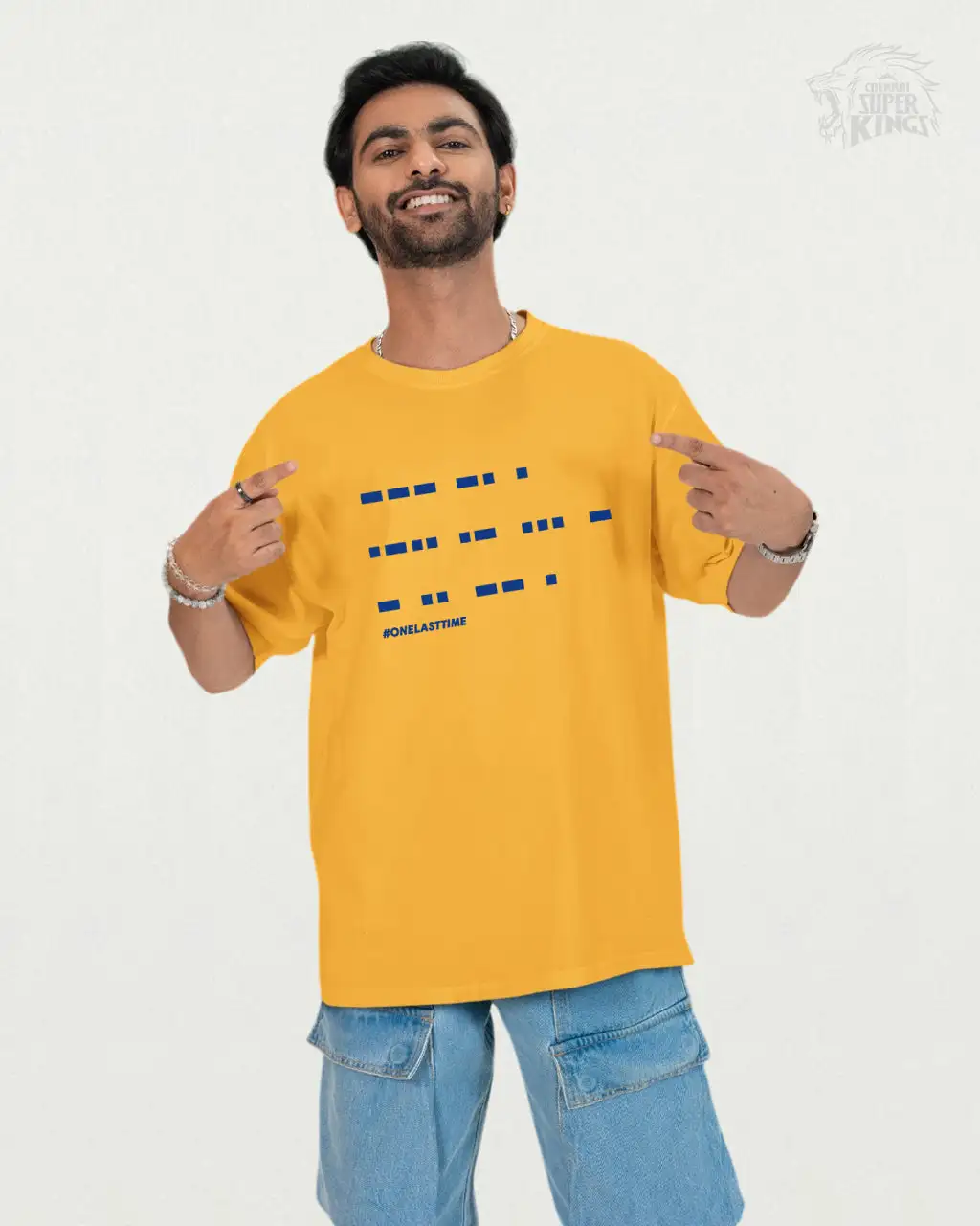 One Last Time Oversized T-shirt Yellow Edition