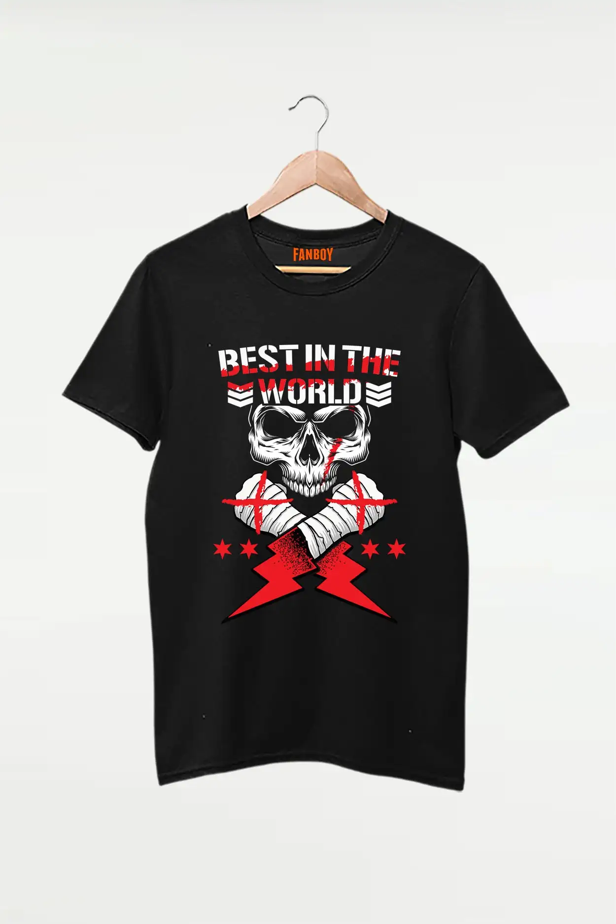 CM Punk Skull T-Shirt – Best in the World WWE Tee