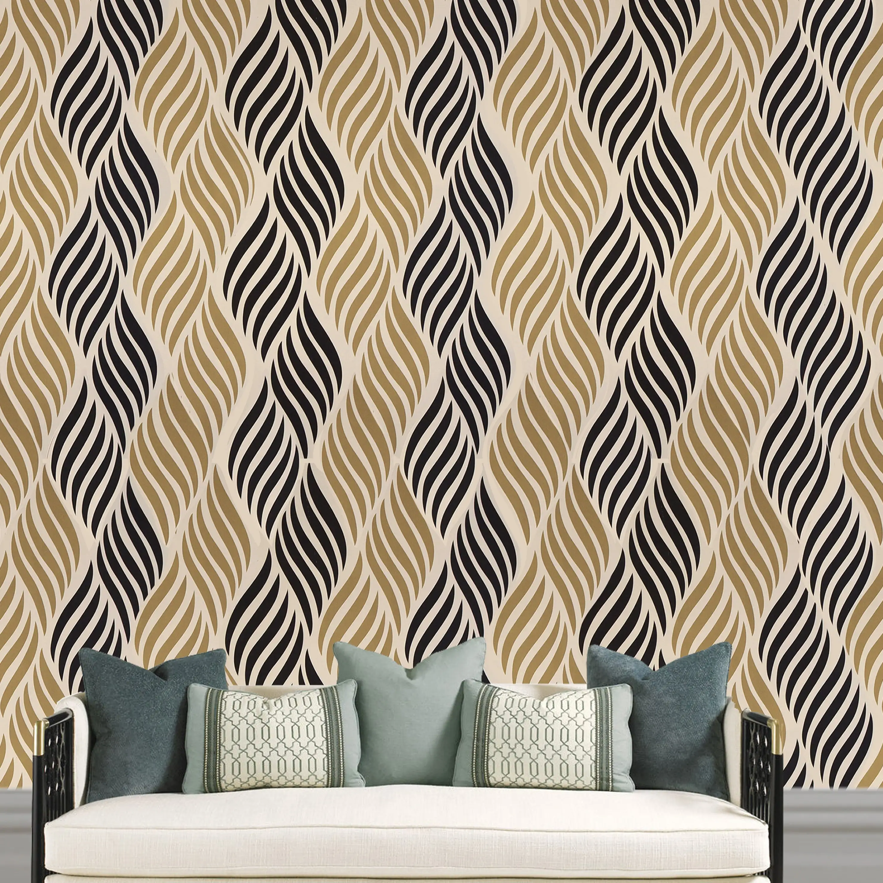 Decorative Sandal Base Multicolor Wallpaper - secondary