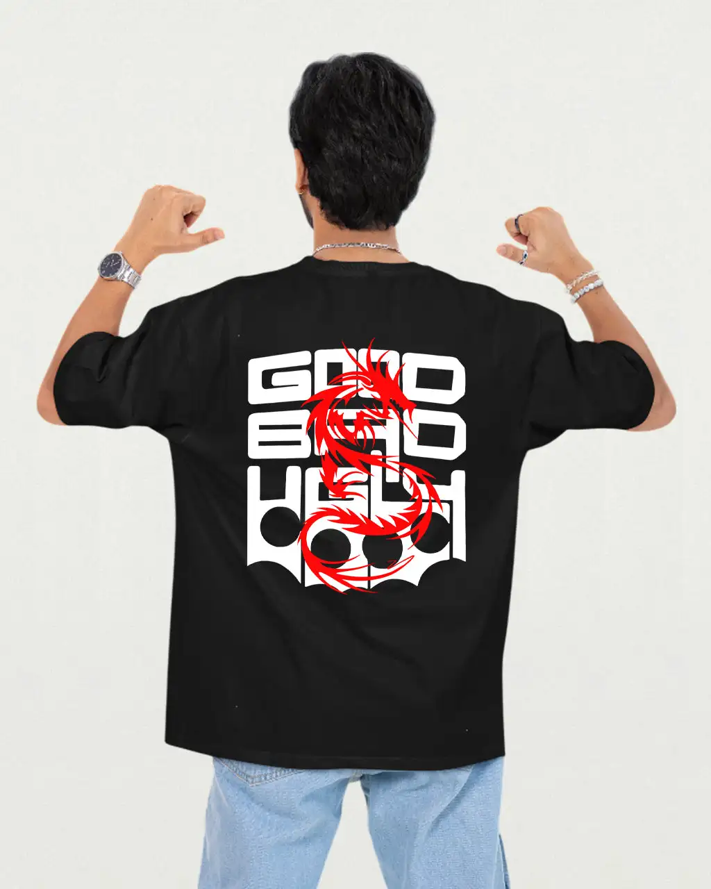 GBU Red Dragon  Oversized T-shirt - secondary