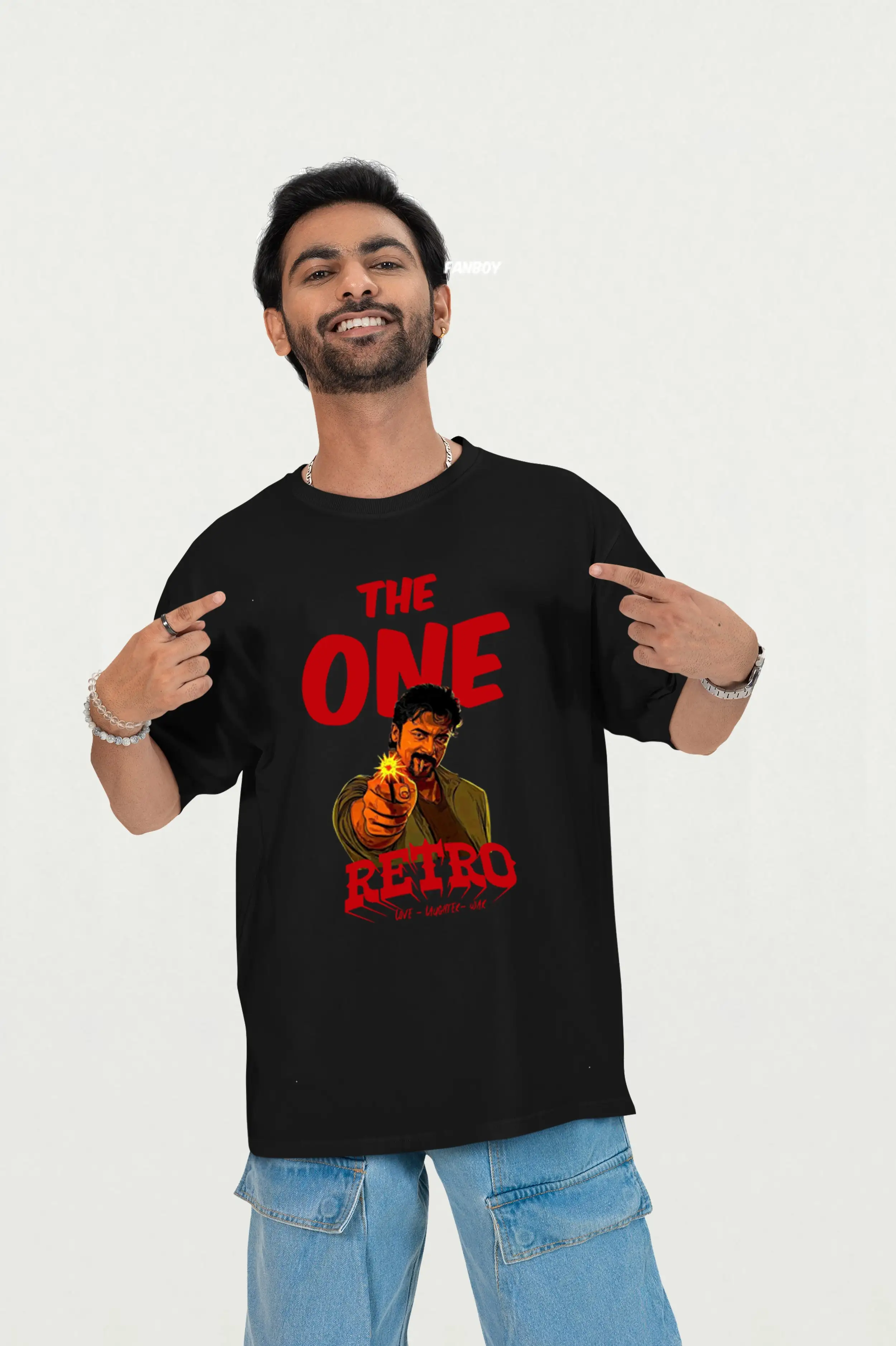 The One - Retro Red Version Oversized T-shirt