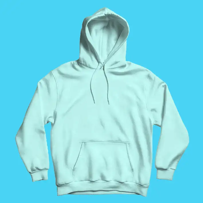 Men Hoodie with Kangaroo Pocket - MINT
