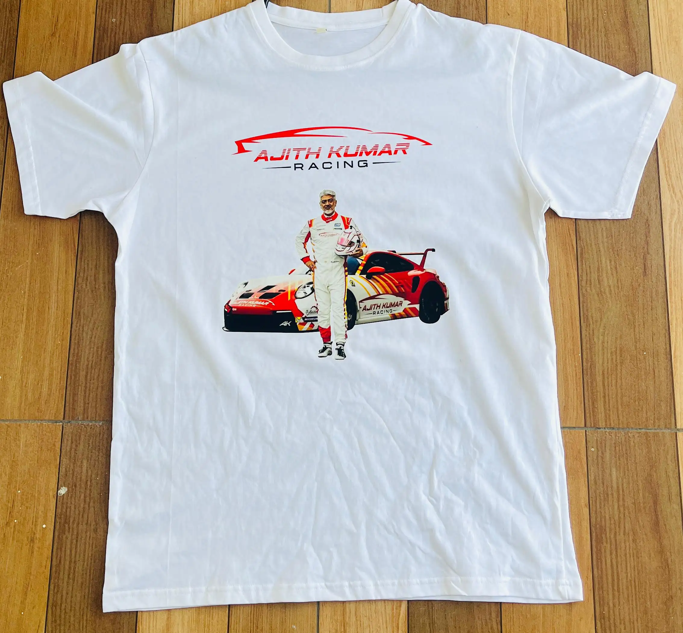 Ak Racing T-shirt White - secondary