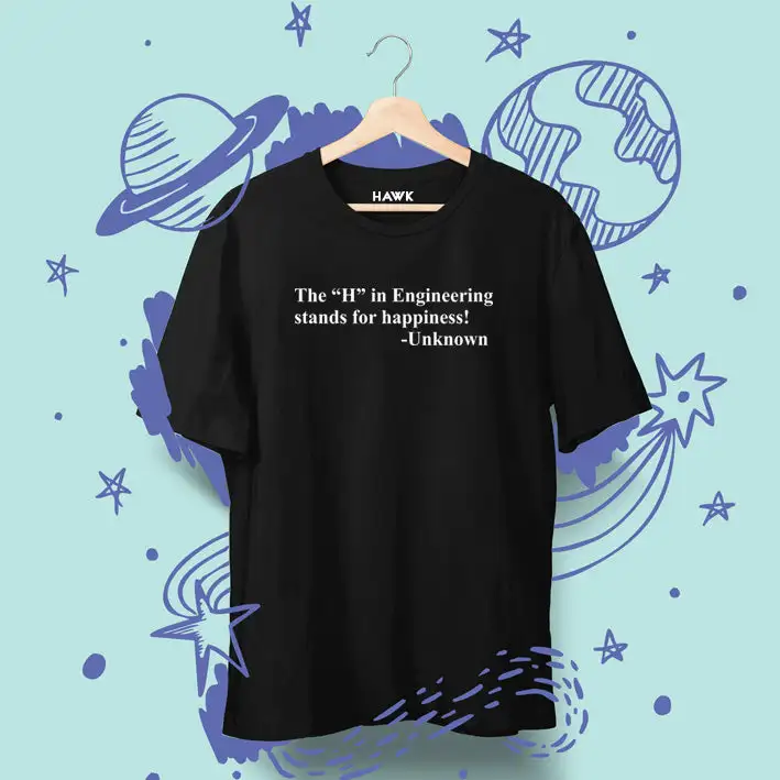 Happiness in Engineering – Engineering oversized T-Shirt