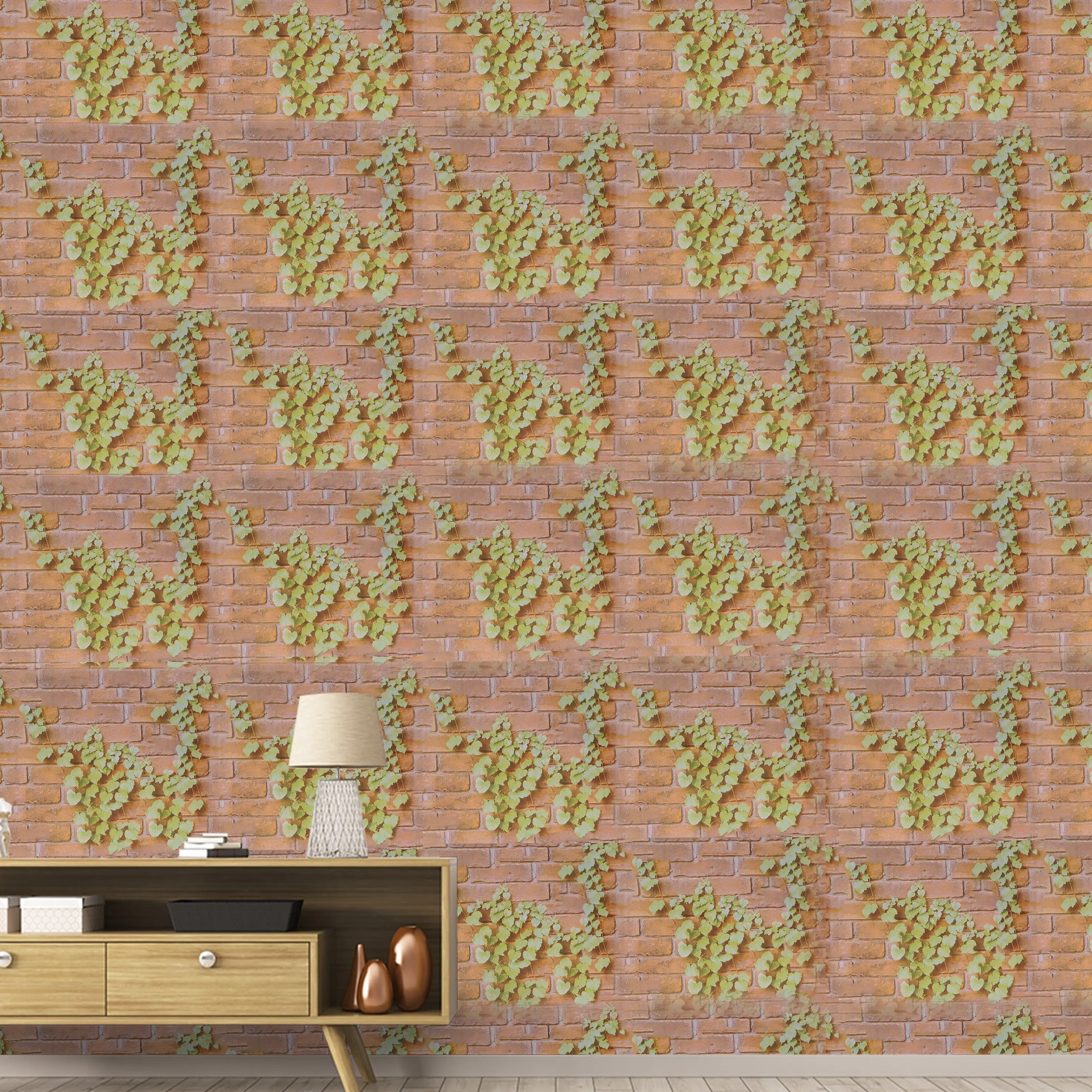 Decorative Nature Multicolor Wallpaper - secondary