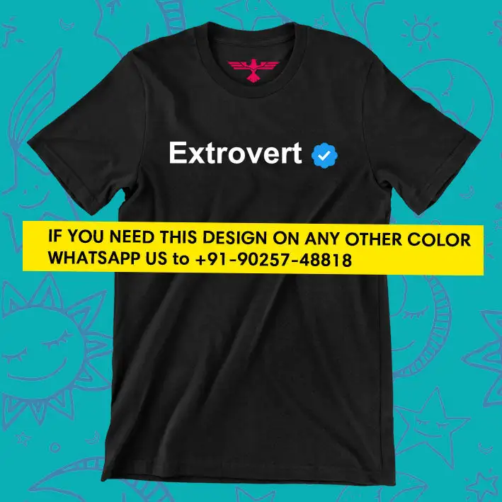 Extrovert Shirt -Verified - secondary