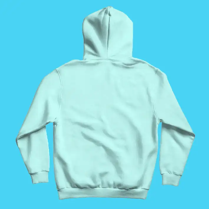 Men Hoodie with Kangaroo Pocket - MINT - secondary