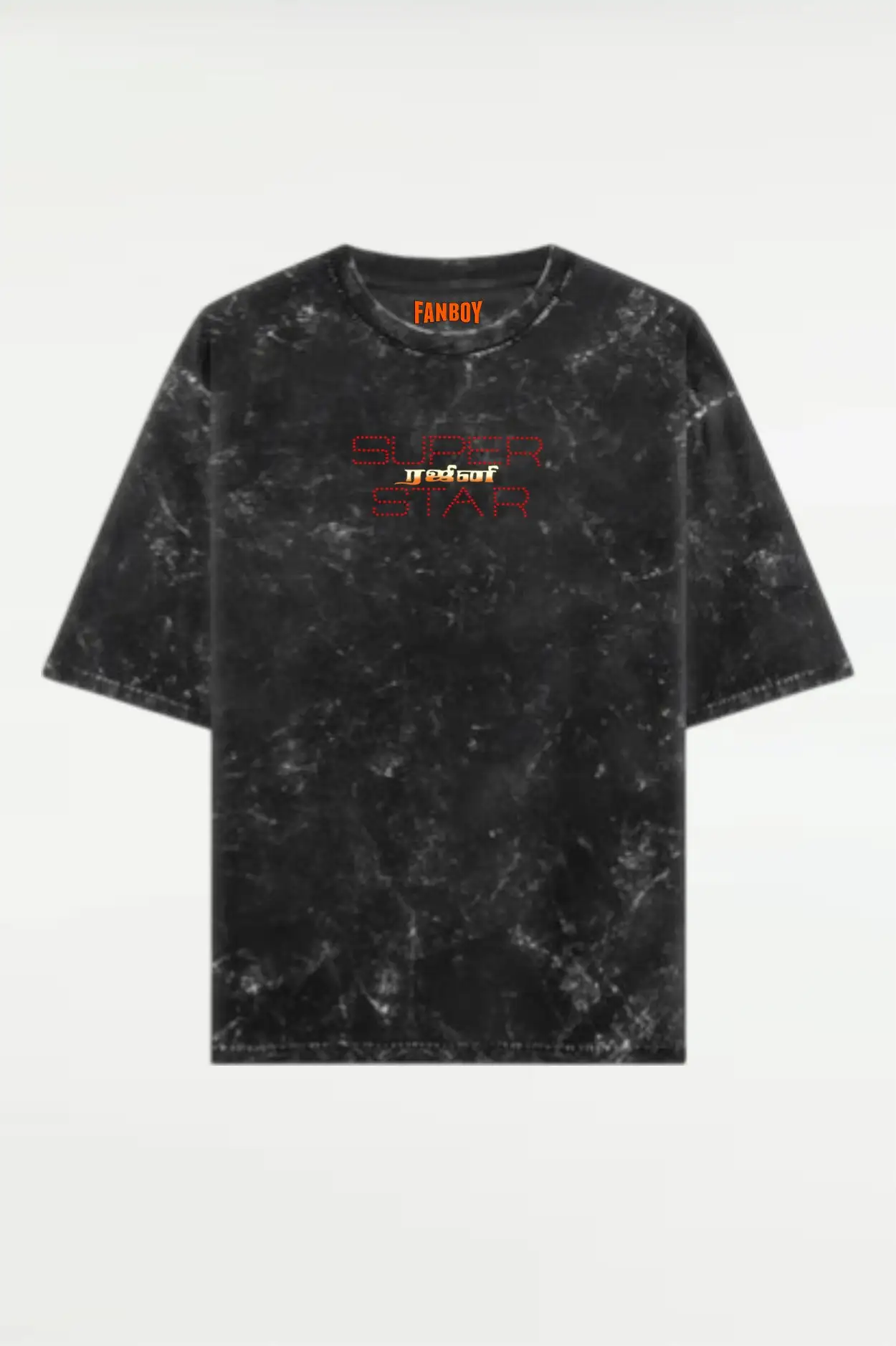 Superstar Title card Acid washed T-shirt Edition