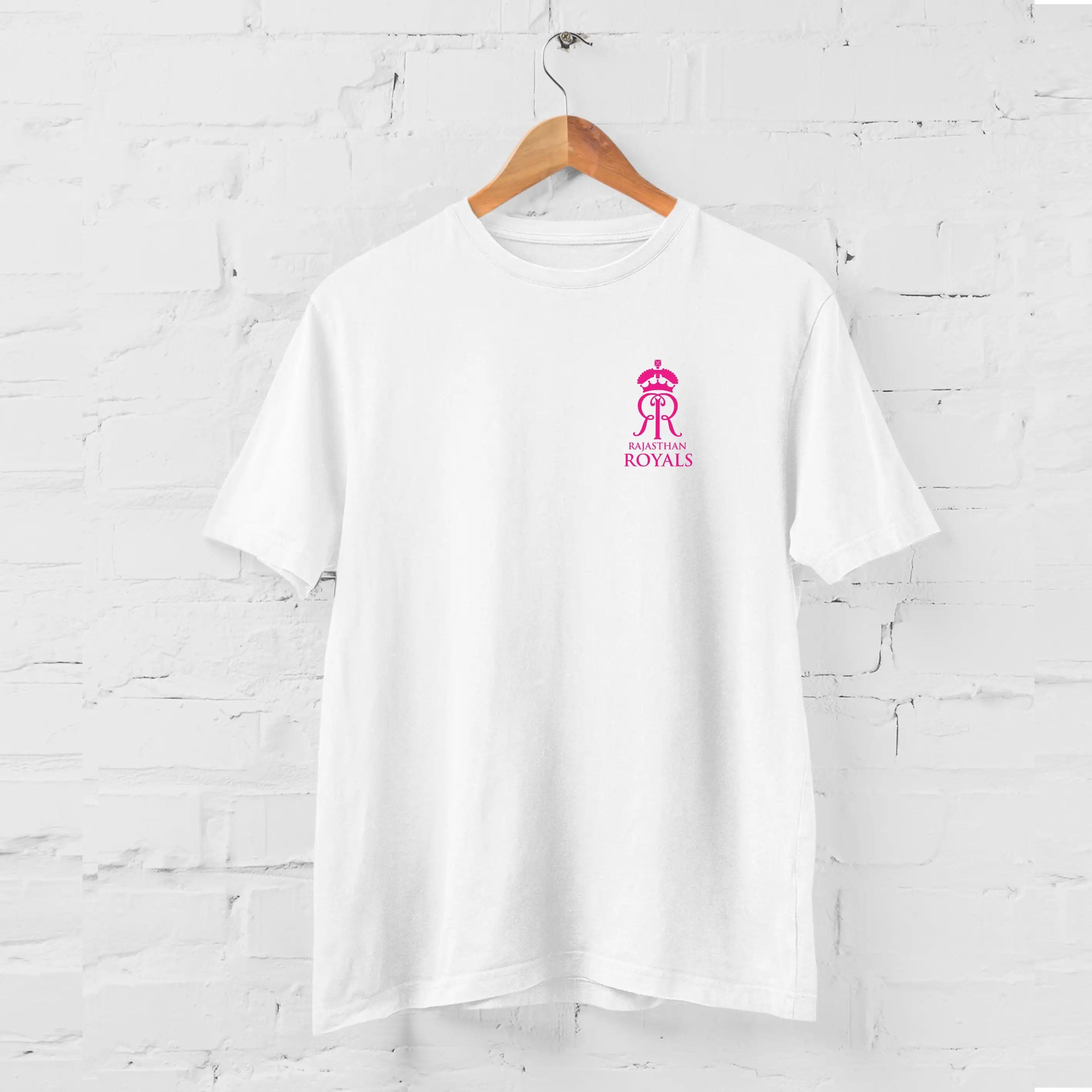 Rajasthan Royals IPL FAN T SHIRT White