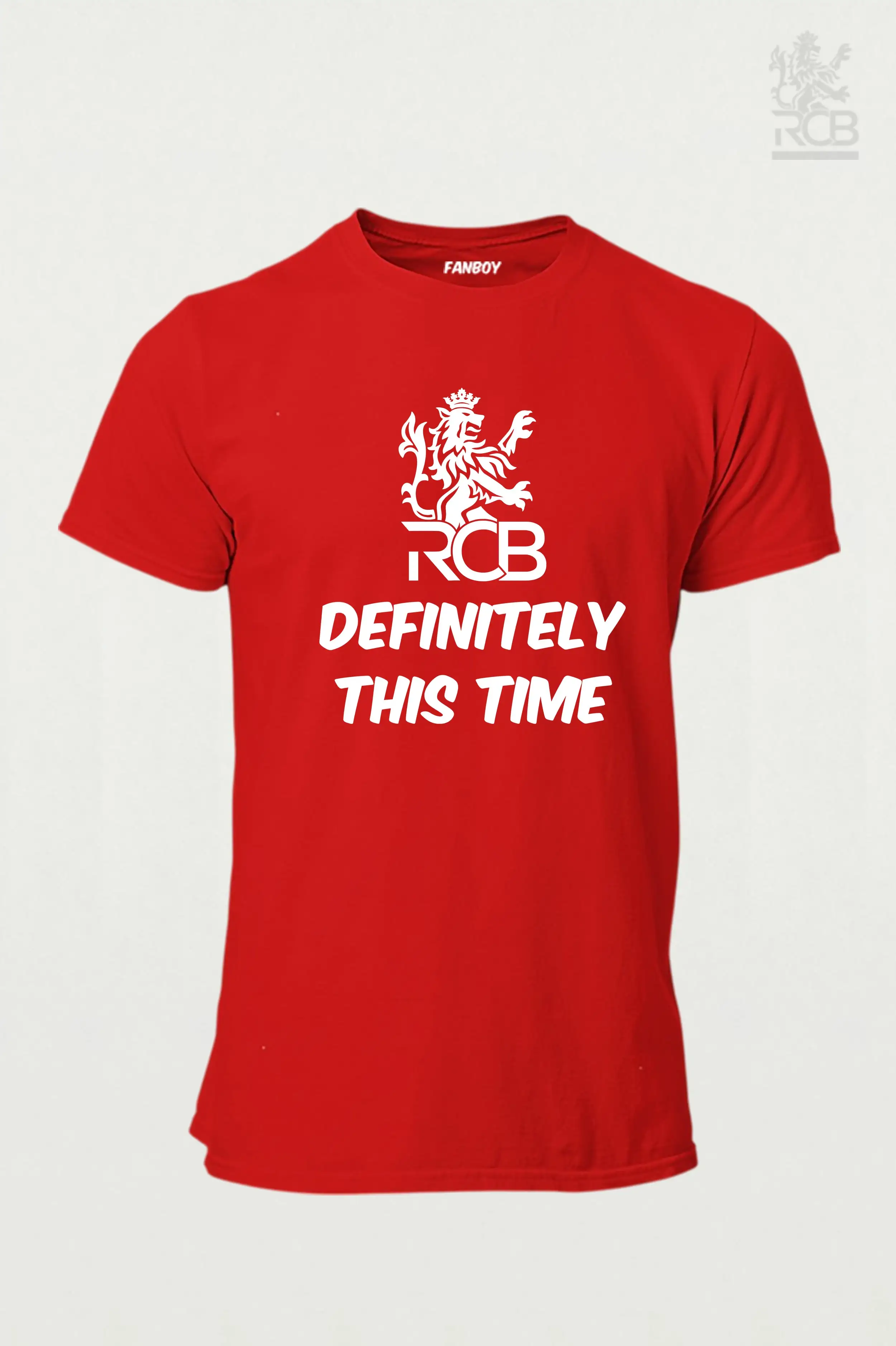 Definitely This Time RCB T-Shirt -Most selling - secondary