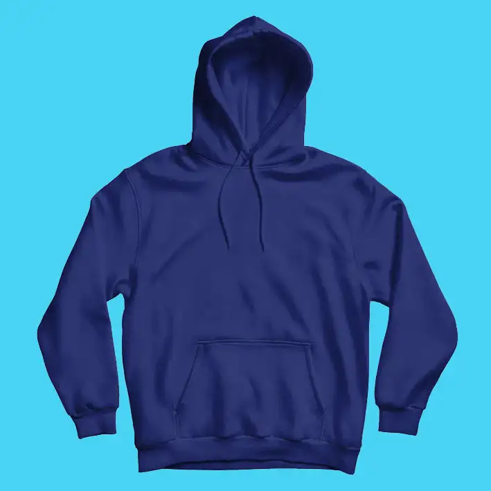Men's Hoodie- Royal Blue