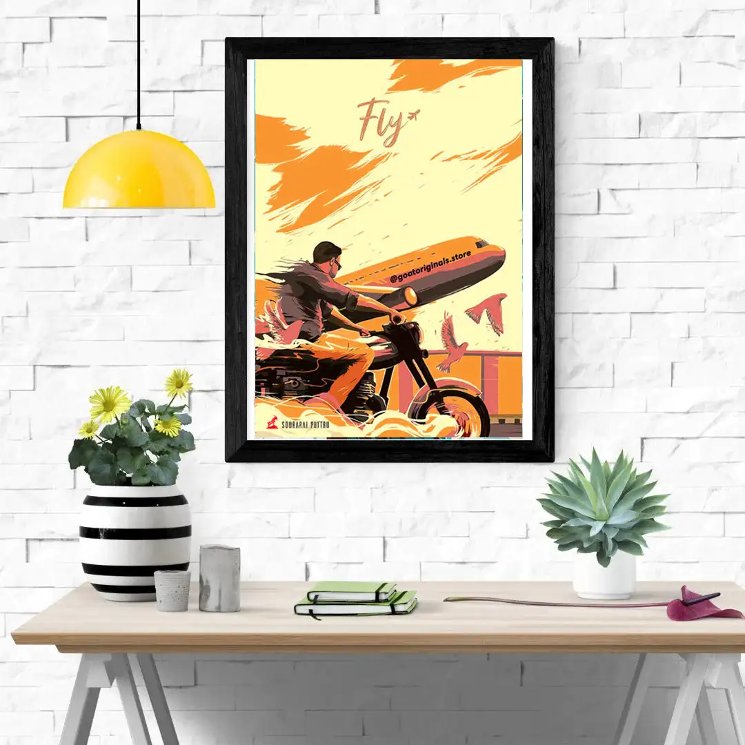 soorarai pottru - Fly -DREAM catcher Wall poster