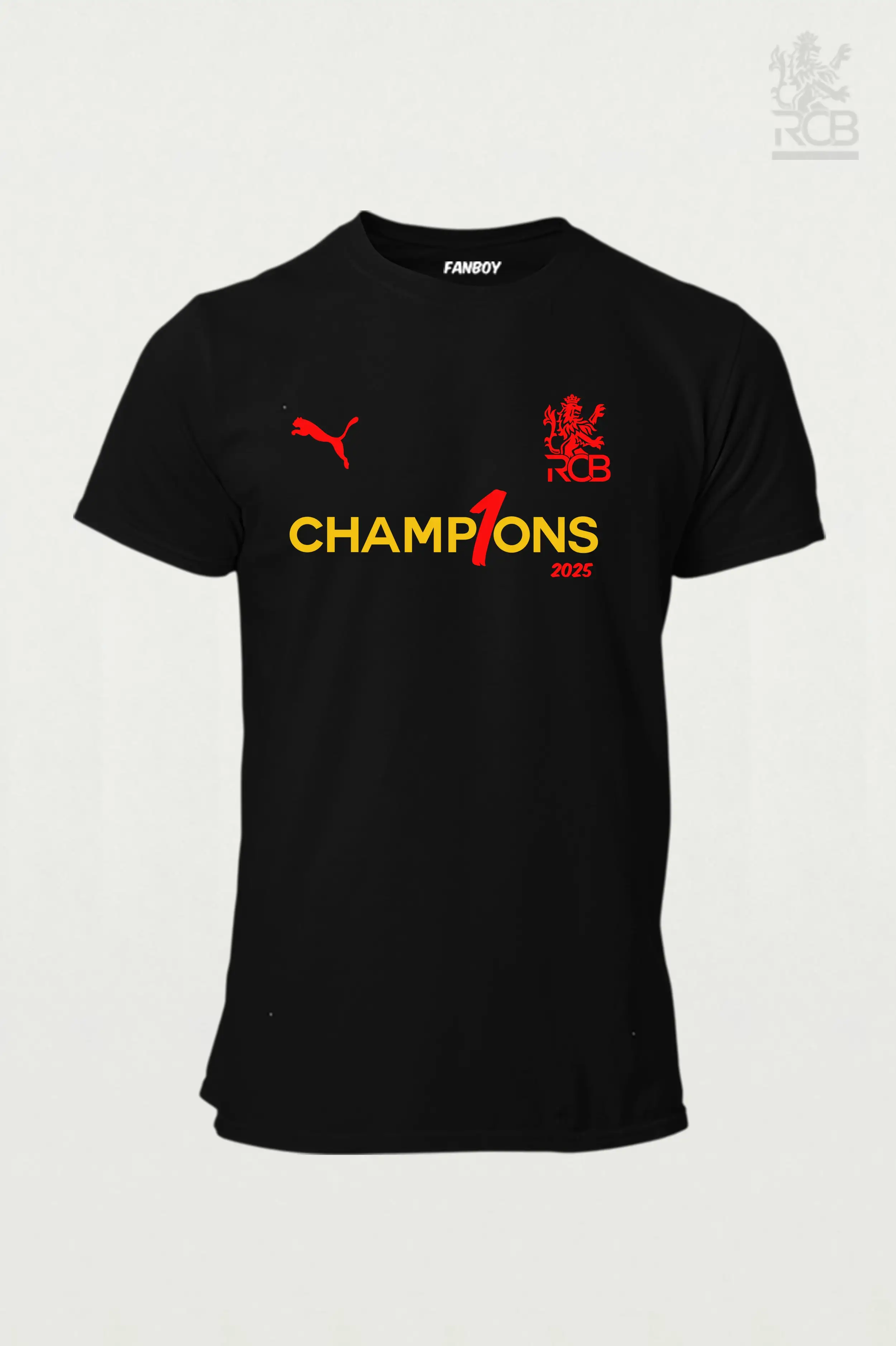 RCB Champions T shirt + Poster ( Most selling )